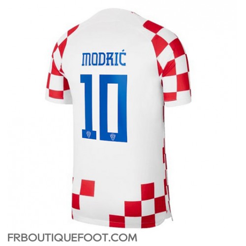 Maillot de foot Croatie Luka Modric #10 Domicile vêtements Monde 2022 Manches Courtes